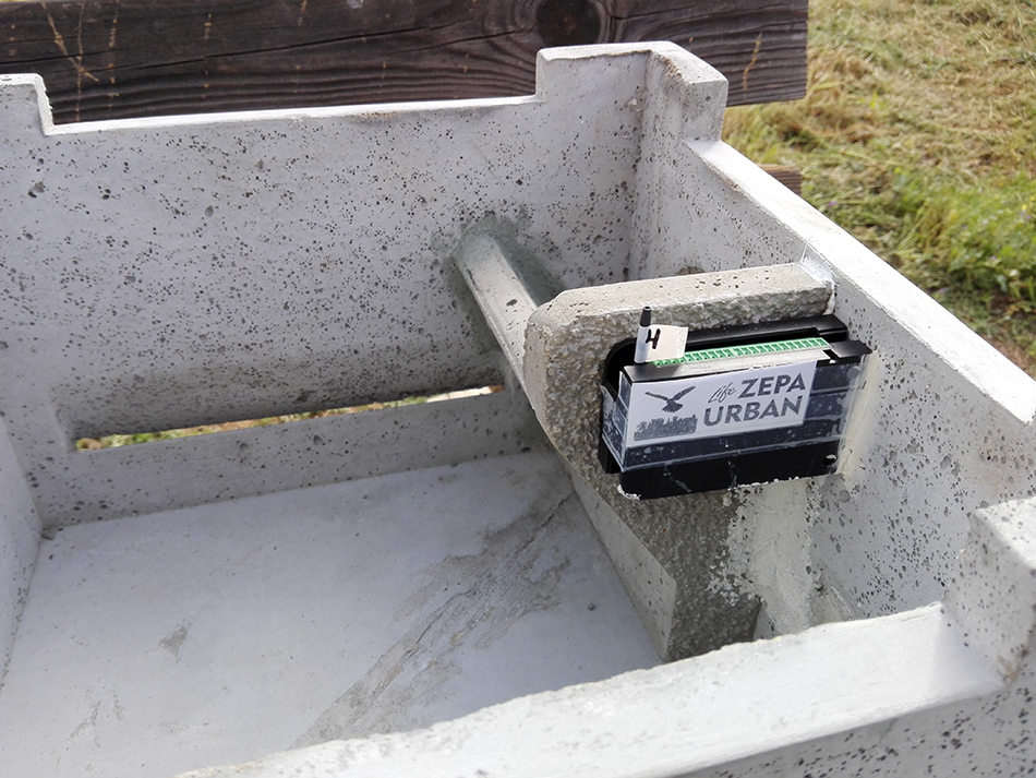 Instalación de nidales - ZEPAURBAN